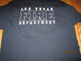 Las Vegas Fire Department Navy T Shirt Large