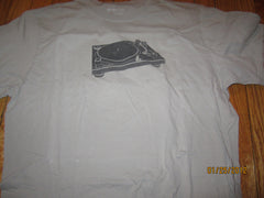 Turntable Tan T Shirt XL Vinyl Old Navy