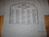 Baseball Hall of Fame 2000 Indcutees T Shirt Small Carlton Fisk Sparky Anderson