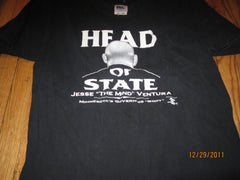 Jesse Ventura "Head Of State" T Shirt XL Minnesota Governor WWF