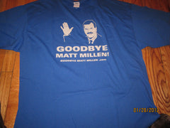 Detroit Lions Goodbye Matt Millen T Shirt XXL