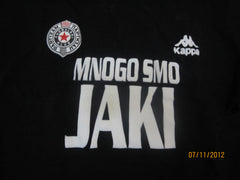 Partizan Belgrade Jersey Style T Shirt XL Soccer