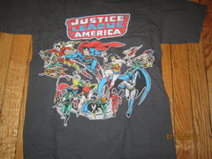 Justice League Of America Crew T Shirt Large