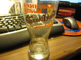 Anheuser Busch Classic Dark Shell Beer Glass Vintage