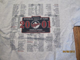 Baseball Hall Of Fame 2001 Inductees T Shirt Large Kirby Puckett Dave Winfield Bill Mazeroski