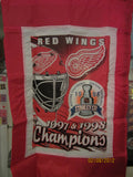 Detroit Red Wings 1998 Stanley Cup Champions Flag New In Package