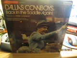 Dallas Cowboys 1977-78 Back In The Saddle Again Highlights LP Sealed