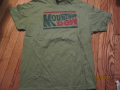 Mountain Dew Logo Vintage Fit T Shirt Large