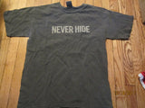 Ray Ban Sunglasses "Never Hide" T Shirt Medium