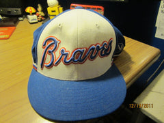 Atlanta Braves 1974 Logo Throwback Fitted Hat 7 1/2