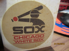 Chicago White Sox Logo 1970's 3 Inch Iron On