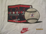 Cleveland Indians Nike Throwback Ad Logo T Shirt Large