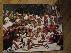 Detroit Red Wings 1997 Stanley Cup Champions "The Photo" Color 16 x 20 Photo