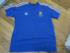 France Football Soccer "Les Blues" Jersey By Adidas Small
