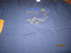 London Aquarium Logo Navy T Shirt XXL England