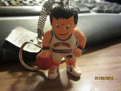 New York Knicks White Jersey L'il Brat Keychain