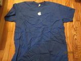 Apple Logo Blue T shirt XXXL American Apparel