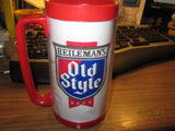 Chicago Cubs Vintage Tall Plastic Beer Mug Thermos Old Style