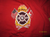 Detroit Fire Department 1989 Softball Tournament T Shirt XL