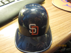 San Diego Padres Older Logo Mini Plastic 5 1/2 Inch Helmet