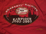 PSV Eindhoven Kampionen 2002-2003 T Shirt Dutch Soccer Football