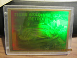 Detroit Tigers Tiger Stadium Hologram Baseball Card In Plastic Case Promo
