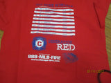 Chicago Fire 2006 Season Schedule Red T Shirt Large MLS