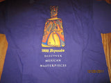Cuervo 1800 Tequila Embroidered Logo Purple T Shirt XL