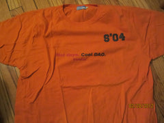 Bench Hot Days Cool DAO Orange T Shirt Large