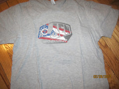 Alien Workshop Logo Vintage Fit Grey T Shirt Medium