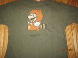 Super Mario As Tiger Vintage Fit T Shirt XL Nintendo