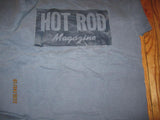 Hot Rod Magazine Logo Pocket T Shirt Large