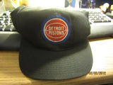 Detroit Pistons Old Logo Black Snapback Hat