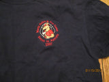 2007 Police & Fire Games Australia T Shirt Large Detroit Team