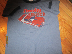 Starsky & Hutch Logo Ringer T Shirt Medium