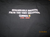 Guinness Stout 250th Anniversary T Shirt Large Ireland Beer Irish