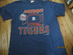 Detroit Tigers Vintage 1993 Logo T Shirt Large