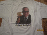 David Letterman Larry "Bud" Melman T Shirt XL Calvert DeForest RARE!