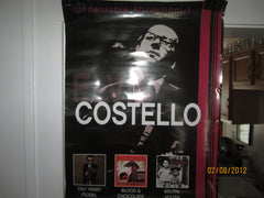 Elvis Costello Rhino Reissues US Promo Poster
