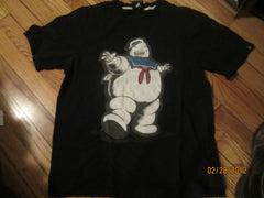 Ghostbusters Stay Puft Marshmallow Man Sewn Logo Shirt Medium By Artist Proof