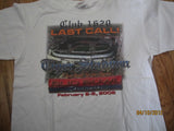 Detroit Tiger Stadium Last Call Bud Bowl 2006 T Shirt Large