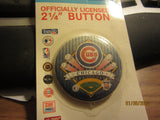 Chicago Cubs 2 1/4 Inch Pin Mint On Card