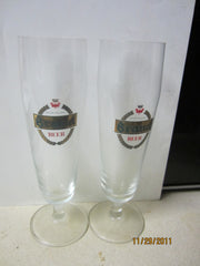 Brand Holland Beer Set Of Two 0.3ltr Tall Glasses