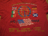 Manchester United US Tour 2004 T Shirt XL