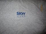 Skyy Vodka Logo Grey T Shirt XL