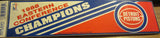 Detroit Pistons 1988 Eastern Conference Champs Bumper Sticker