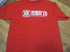 Chicago Fire 2008 Playoffs Red Alert T Shirt Large MLS