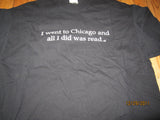 Chicago Public Library Black T Shirt XL