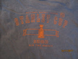 NHL Stanley Cup Since 1893 Blue T Shirt XL By Old Time Hockey