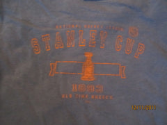 NHL Stanley Cup Since 1893 Blue T Shirt XL By Old Time Hockey